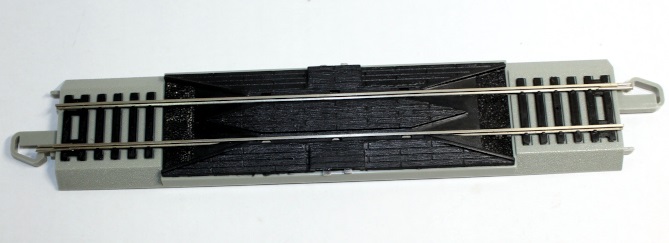 (image for) 9" Straight Terminal Rerailer - Nickel Silver (HO/On30 Scale)